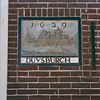 Gevelsteen met opschrift 