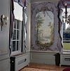 Interieur tuinzaal met wandschildering - Beverwijk - 20351841 - RCE -  Hofstede van Jan Bicker: Interieur tuinzaal met wandschildering (opmerking: Gefotografeerd voor Wonen in ArcadiÃ«) 