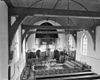 Interieur, naar het oosten - Blaricum - 20035295 - RCE -  Nederlands Hervormde Kerk: interieur, naar het oosten 