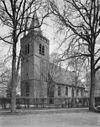 Zuid-west gevel - Blaricum - 20035291 - RCE -  Nederlands Hervormde Kerk: zuid-west gevel 