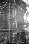 Koorgevel met dichtgemetselde ramen - Venhuizen - 20240884 - RCE -  Nederlands Hervormde Kerk: koorgevel met dichtgemetselde ramen 