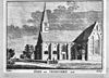 De kerk vÃ³Ã³r de wijziging in de 19de eeuw, gravure van Spilman naar Pronk (uit- Verheerlijkt Nederland) - Venhuizen - 20240856 - RCE -  Nederlands Hervormde Kerk: De kerk vÃ³Ã³r de wijziging in de 19de eeuw, gravure van Spilman naar Pronk (uit: Verheerlijkt Nederland) 