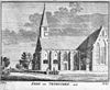 Kerk naar een gravure van Spilman in Verheerlijkt Nederland. Kerk vÃ³Ã³r de wijziging in de 19e eeuw. - Venhuizen - 20240845 - RCE -  Nederlands Hervormde Kerk: Kerk naar een gravure van Spilman in Verheerlijkt Nederland. Kerk vÃ³Ã³r de wijziging in de 19e eeuw. 