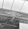 Detail schildering plafond achterkamer - Edam - 20066493 - RCE -  woonhuis: detail schildering plafond achterkamer 