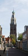 Enkhuizen - rijksmonument 15269 - Zuiderkerktoren 20110924 -  National monument no. 15269 - Zuiderkerktoren, Zuiderkerksteeg, Enkhuizen, The Netherlands.  Rijksmonument 15269 - Zuiderkerktoren, Zuiderkerksteeg, Enkhuizen.