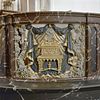 INTERIEUR, COMMUNIEBANK, PANEEL - Enkhuizen - 20278438 - RCE -  OUD KATH. KERK: INTERIEUR, COMMUNIEBANK, PANEEL 