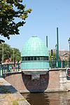 RM513353-Haarlem-Catharijnenbrug-03.JPG -  Catharijnenbrug in Haarlem, brugwachtershuisje 