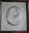 Haarlem-hofje van noblet-portret Ysbrand Staats - Hofje van Staats, Haarlem Hofje stichter Ysbrand Staats (1663-1729) - Dit portret hangt in het Hofje van Noblet 