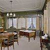 INTERIEUR, OVERZICHT, REGENTENKAMER, WANDBESPANNING - Haarlem - 20282913 - RCE -  Het Dolhuys: INTERIEUR, OVERZICHT, REGENTENKAMER, WANDBESPANNING 