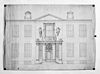 Ontwerp tekening Daniel Marot?, Collectie Gemeente Archief Heemstede. - Haarlem - 20097720 - RCE