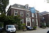 Haarlem-Buitenrust -  Villa Buitenrust, summer home on the Spaarne formerly owned by Willem Willink, Buitenrustweg, Haarlem. Currently administration offices of the school 