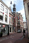 Haarlem-Smedestraat 9 met toren - Smedestraat, Haarlem Smedestraat 9, Haarlem 