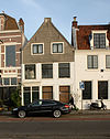 Hooimarkt 12 -  Pand met topgeveltje, 18e eeuw. Hooimarkt te Haarlem. 