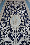 Blue room, Hodshon Huis (1).JPG -  Blue room, Hodshon Huis detail wall panel 