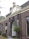 Teylers Hofje, sundial at backside -  Haarlem, Spaarne, Pieter Teyler van der Hulst, Leendert Viervant 