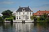 Haarlem House along the Spaarne - Vlietsorg, Buitenrustlaan 29, Haarlem. House along the Spaarne River in Haarlem, the Netherlands. Built originally by Pieter van Zel at some time in the years 1638 - 1670, on a property that had already been in use as a summer home. The Spaarne river was known for its purity and many wealthy Haarlem and Amsterdam families fled the stinking canals of the downtown areas in summertime. The Spaarne was a fashionable place to have a summer home. The wealthy Haarlem goldsmith Hendrik Pieter de Pauw (…