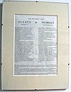 Haarlem-hofje van staats-geschiedenis - Hofje van Noblet, Haarlem Informatie over hofjes Nobelt en Staats (hangt in het Hofje van Nobelt).