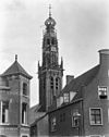 Bakenessertoren, gezien vanuit het noordwesten - Haarlem - 20099027 - RCE -  Bakenesserkerk: Bakenessertoren, gezien vanuit het noordwesten 