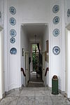 Hofje van Noblet-achterdeur regentenkamer - Hofje van Noblet, Haarlem 