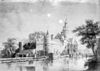 Naar 17e eeuwse tekening - Heemskerk - 20104448 - RCE -  Kasteel Marquette: naar 17e eeuwse tekening 
