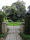 Spijlenhek Hartekamp.JPG -  Hartekamp: Spijlenhek (met enige twijfel of dit het juiste hek is) - Herenweg 5 - Heemstede 