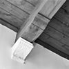 Interieur- gebeeldhouwde console onder balk - Hoorn - 20277564 - RCE -  Bossuhuizen: Interieur: gebeeldhouwde console onder balk 