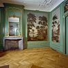 Interieur linker voorkamer, overzicht beschilderingen op doek, na restauratie - Hoorn - 20345856 - RCE -  Kantongerecht: Interieur linker voorkamer, overzicht beschilderingen op doek, na restauratie 
