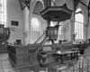 Preekstoel met doophek - Hoorn - 20115769 - RCE -  Noorderkerk: preekstoel met doophek 
