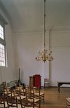 Interieur, overzicht kerkzaal - Hoorn - 20349979 - RCE -  FOREESTENHUIS: Interieur, overzicht kerkzaal 