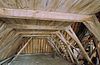 Interieur, overzicht kapconstructie - Hoorn - 20349984 - RCE -  FOREESTENHUIS: Interieur, overzicht kapconstructie 