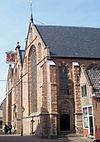 Hoorn, Noorderkerk - Hoorn, Noorderkerk, westgevel a.h. Kleine Noord