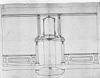 Tekening regentenkamer 1768 - Hoorn - 20116082 - RCE -  St.Pietershof: tekening regentenkamer 1768 