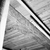 INTERIEUR, ZUIDER TRANSEPT, DETAIL BALK BESCHILDERING - Hoorn - 20294069 - RCE -  Hervormde Noorderkerk of Mariakerk: INTERIEUR, ZUIDER TRANSEPT, DETAIL BALK BESCHILDERING 