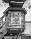 Kuip van de preekstoel (1731) - Twisk - 20210261 - RCE -  Nederlands Hervormde Kerk: kuip van de preekstoel (1731) 