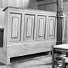 Voorzijde bank onder orgelgalerij - Twisk - 20210266 - RCE -  Nederlands Hervormde Kerk: voorzijde bank onder orgelgalerij 