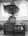 Preekstoel - Twisk - 20210249 - RCE -  Nederlands Hervormde Kerk: preekstoel 