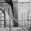 3e balk van toren korbeel noordzijde - Naarden - 20162240 - RCE -  Nederlands Hervormde Grote Kerk (Sint Vituskerk): 3e balk van toren korbeel noordzijde 