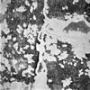 Detail schildering Sint Christoffel noord-zijde torenwand in kerk - Naarden - 20162296 - RCE -  Nederlands Hervormde Grote Kerk (Sint Vituskerk): detail schildering Sint Christoffel noord-zijde torenwand in kerk 