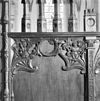 Detail koorhek - Naarden - 20162343 - RCE -  Nederlands Hervormde Grote Kerk (Sint Vituskerk): detail koorhek 