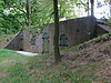 RM338912 Naarden Enveloppe met bomvrij wachthuis K2.JPG - Rijksmonumenten Naarden