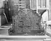 Bord met namen van diakenen - Naarden - 20162270 - RCE -  Nederlands Hervormde Grote Kerk (Sint Vituskerk): bord met namen van diakenen 