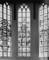 INTERIEUR, OVERZICHT glas-in-lood RAAM - Schermerhorn - 20266218 - RCE -  Nederlands Hervormde Kerk: INTERIEUR, OVERZICHT glas-in-lood RAAM 