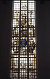 INTERIEUR, OVERZICHT GLAS IN LOODRAAM - Schermerhorn - 20265472 - RCE -  Nederlands Hervormde Kerk: INTERIEUR, OVERZICHT GLAS IN LOODRAAM 