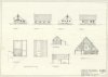 drsn, bijgebouw: gevels, pl.grond zolder, drsn, 1:100