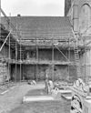 West-gevel west-zijde exterieur - Oosterend - 20174475 - RCE -  Hervormde Kerk: west-gevel west-zijde exterieur 