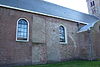 Engelmunduskerk-zijkant Velsen-Zuid.JPG -  Engelmunduskerk, brickwork on the side, Velsen-Zuid 