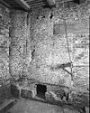 Detail binnenmuur - Velsen - 20240467 - RCE -  Huis Beeckestijn: detail binnenmuur 