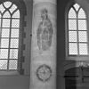 Schildering op kolom - Weesp - 20252272 - RCE -  Nederlands Hervormde Kerk: schildering op kolom 