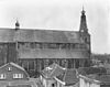 Noordgevel west-zijde - Weesp - 20252212 - RCE -  Nederlands Hervormde Kerk: noordgevel west-zijde 