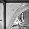 Schildering boven scheiboog in noordelijk zijschip 15 - Weesp - 20252262 - RCE -  Nederlands Hervormde Kerk: schildering boven scheiboog in noordelijk zijschip 15 